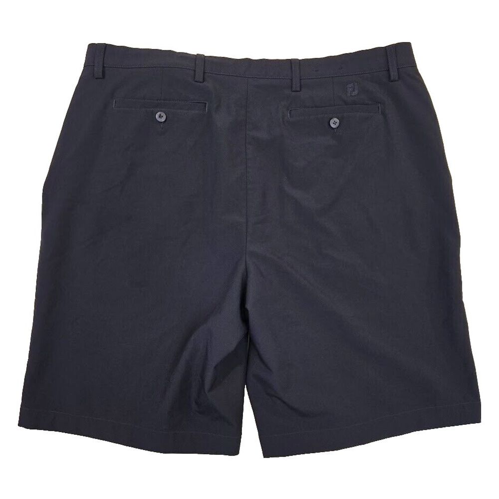 FootJoy Men's Shorts Size 40X10 Navy Golf Performance Lightweight Flat Front‎ - Picture 2 of 8